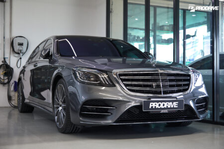 Benz S-Class S350d AMG W222 x Glass Coating x DTE