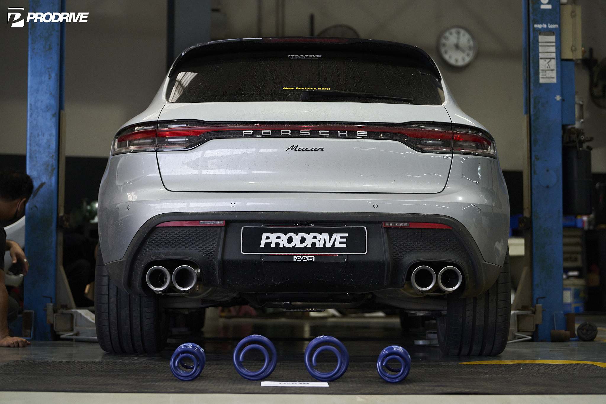 Porsche Macan x H&R Spring